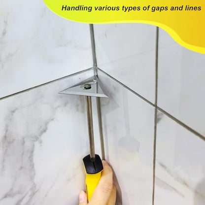 2" Heavy-Duty Triangular Scraper, Stainless Steel Paint & Adhesive Remover