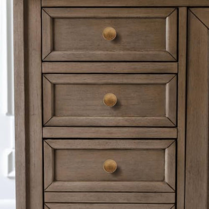 khtumeware 10 Pack 1-1/4"(32mm) Solid Knobs Kitchen Cabinet Round Pulls Antique Brass Dresser Handles Kitchen Hardware for Cupboard Drawer - color: Antique Brass, size: 1-1/4 inch(32mm)