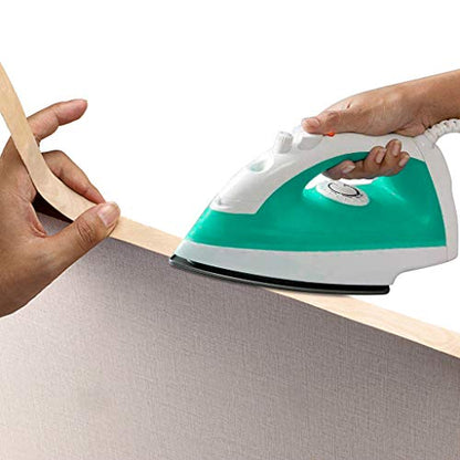 Skelang Birch Wood Veneer 1-1/2” x 26’, Wood Edge Tape with Adhesive, Flexible Wood Edgebanding Strip for Shelving, Cabinetry, Furniture - size: 1-1/2” x 26’
