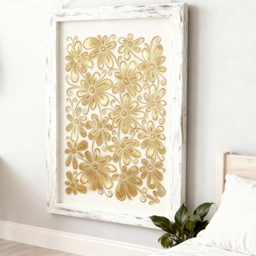 TIAMECH A4 Reusable Daisy Stencil for Painting - style: Daisy Flower