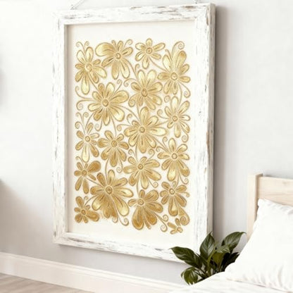 TIAMECH A4 Reusable Daisy Stencil for Painting - style: Daisy Flower