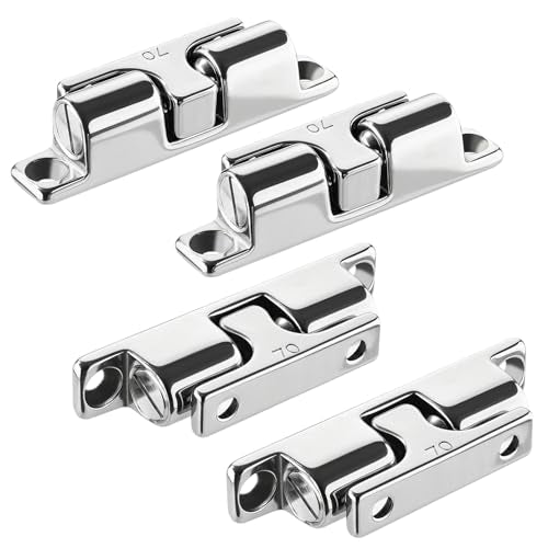 4 Pack Double Ball Tension Double Roller Catch 316 Stainless Steel