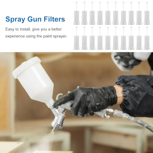 20PCS Disposable HVLP Gravity Spray Filters