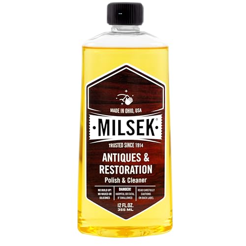 Milsek Antiques & Restoration Wood Polish 12 oz - style: 12 Fl Oz (1 Pack)
