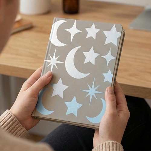 16Pcs Star Moon Stencil for Painting Reusable PET Painting Stencils Set Sun Drawing Templates for Wood Furniture Canvas Paper Fabric - color: Star Sun and Moon