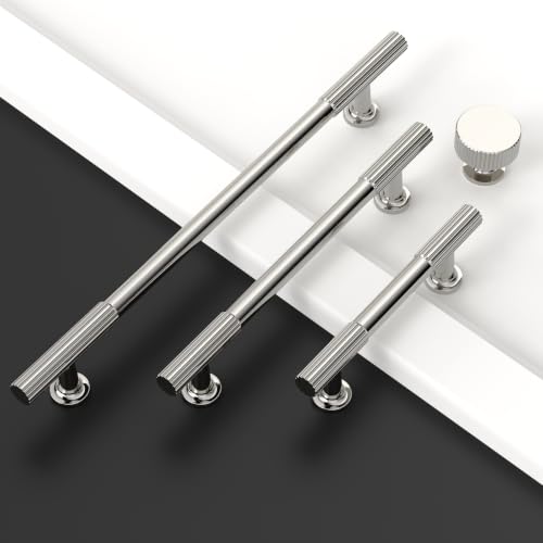 Asidrama 10 Pack Polished Nickel Kitchen Cabinet Knobs - color: Polished Nickel