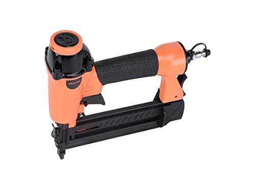 Valu-Air F50Q 18 Gauge Pneumatic Brad Nailer 3/8” to 2” for Cabinet, Trim, Baseboard, Chair Rail, and Finish Work (Needs An Air Compressor)