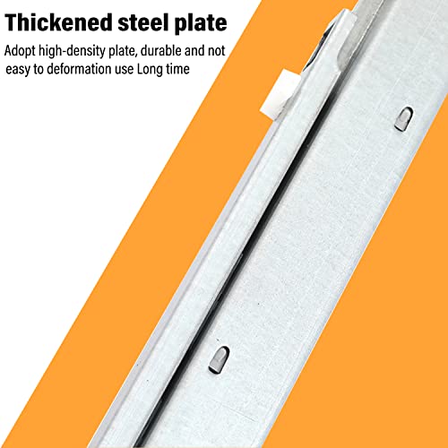 URBEST Drawer Slide,Under-Mount Concealed Self Soft Close Under，Concealed Cabinet Furniture Drawer Runners (10 Inch) - size: 10 Inch