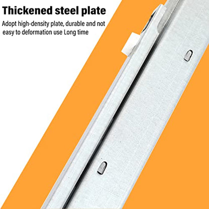 URBEST Drawer Slide,Under-Mount Concealed Self Soft Close Under，Concealed Cabinet Furniture Drawer Runners (16 Inch) - size: 16 Inch