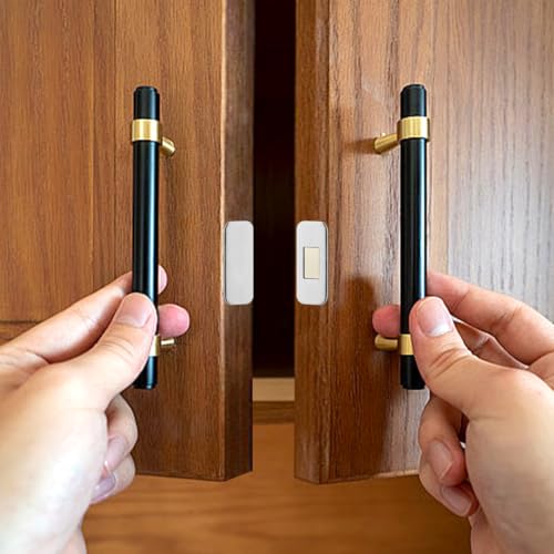 12 Pack No Drill Magnetic Cabinet Door Catch, Cabinet Magnets for Closure