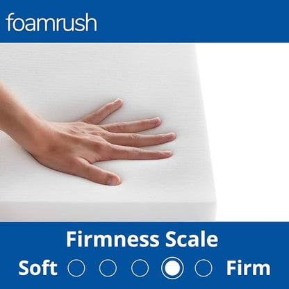 FoamRush 9" x 36" x 36" Premium Quality Upholstery Foam Cushion High Density (Chair Cushion Square Foam for Dining Chairs, Wheelchair Seat Replacement) - color: Premium High Density, size: 9" x 36" x 36"