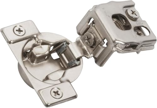 Amerock 1 Pair 1-1/4" Overlay Self-Closing Compact Concealed Cabinet Hinge