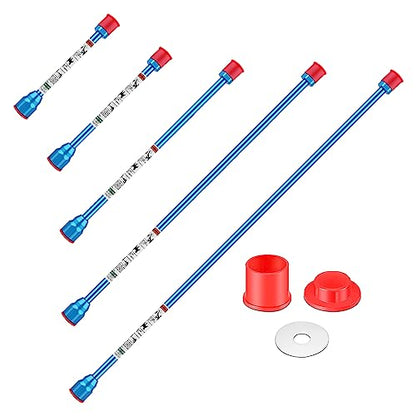 5PCS Airless Sprayer Gun Spray Painting Wand,Airless Spray Gun Tip Extensions,Airless Paint Sprayer Gun Tip Extension Pole,for Airless Paint Gun Wand (blue/8in 12in 20in 30in 40in) - style: blue/8in 12in 20in 30in 40in