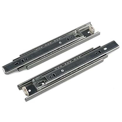 Drawer Slides 6 Inch Ball Bearing Full Extension 3 Section Slide Track Mounting Drawer Runners Slider for Cabinet Home Furniture, 2 Pack(Sliver 6 Inch - size: 6 Inch