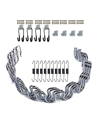 Kaupuar 18" 4pcs Sofa Upholstery Spring Replacement Kit for Repair Couch Recliner Parts Chair fix Sagging seat¡­ - size: 18 inch 4 pieces