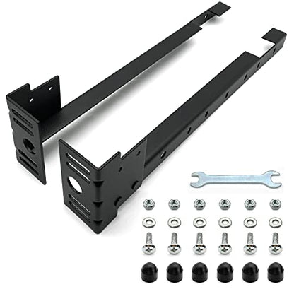 Bed Frame Footboard Extension Brackets Set Attachment Kit