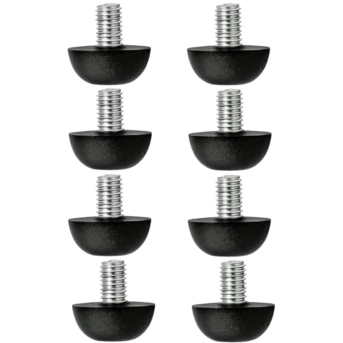 8-Piece 8mm x 1.25 M8 Portable Adjustable Furniture Leg Leveler - color: 8pcs