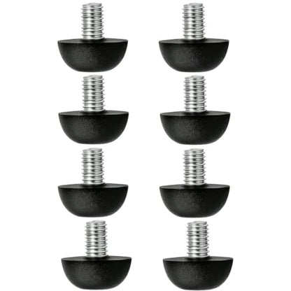 8-Piece 8mm x 1.25 M8 Portable Adjustable Furniture Leg Leveler - color: 8pcs