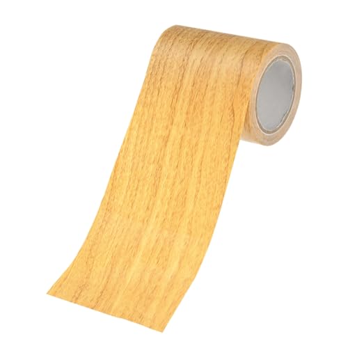 M METERXITY 1-Roll Wood Grain Repair Tape, 2.24in x 15ft Textured Realistic Self-Adhesive Wood Floor Tape Contact Paper for Furniture/Floors/Home [Golden Camel Pine] - color: Golden Camel Pine, size: 2.24in x 15ft