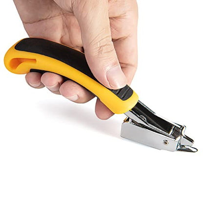 Staple Remover Heavy Duty Staple Puller (2 Pack, Yellow)
