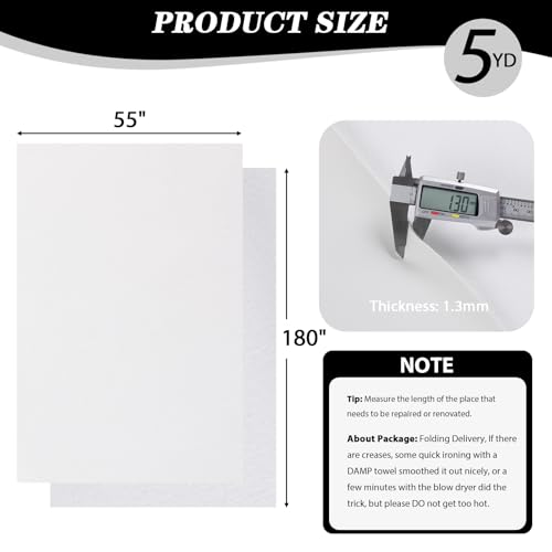 Faux Leather Vinyl Upholstery Fabric by The Yard 1.3mm Thick 55" x 180" - color: Off White, size: 5 Yards