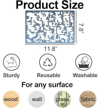 Camo Stencils for Spray Paint 12inch Large Camo Stencil Camouflage Stencils - style: Camo