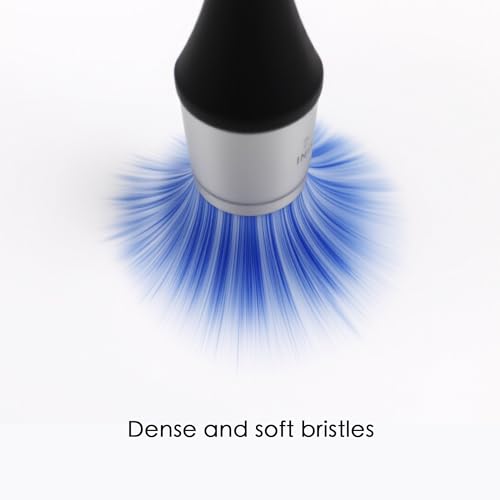 3 Pack Trim Paint Brush Set, Small Paint Brushes for Walls, Trim, Touch Up, and Edging – Round Paint Brush for Corners, Baseboards & Furniture, 10.8”, 9.5”, 9.5”, Paint Brushes for Detail Work