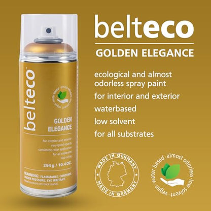 Gold Spray Paint | Water-based Antique Gold Spray Paint - color: Golden Elegance Semi Gloss, size: 11.29 Ounce (Pack of 1)