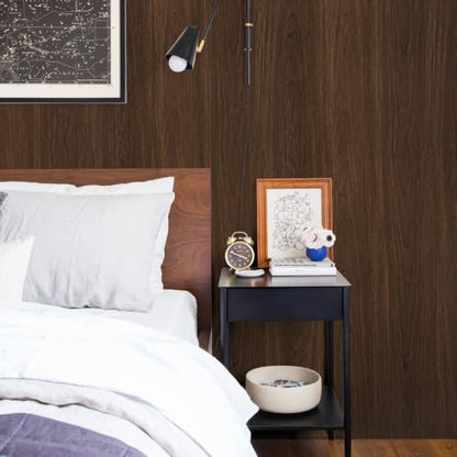 Arthome Cherry Wood Contact Paper Peel and Stick Wallpaper 16.5" x393" - color: Cherry Wood, size: 16.5" x 393"