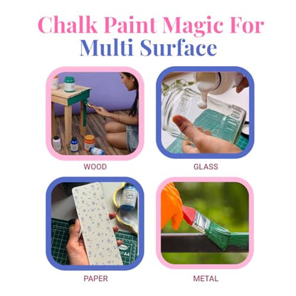 GRANOTONE Chalk Paint Citron 16 fl oz 500 ml