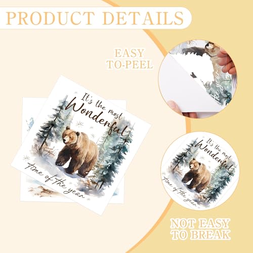 16 Pcs Winter Animals Rub-On Transfers for Furniture & Crafts - style: Winter Animals