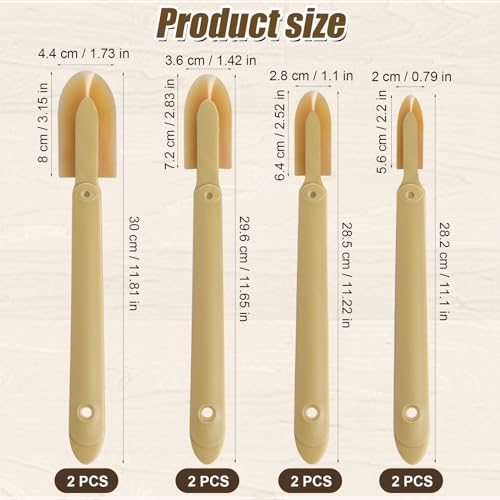 8pcs Rubber Caulking Caulk Remover Smoothing Tool