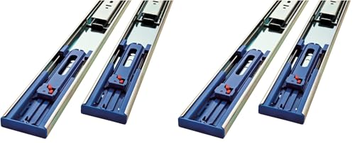 Liberty 942005 Soft-Close Ball Bearing Drawer Slide, 20 inch, 1 Pair (2 Pieces) (Pack of 2) - size: 20 Inch (Pack of 2)