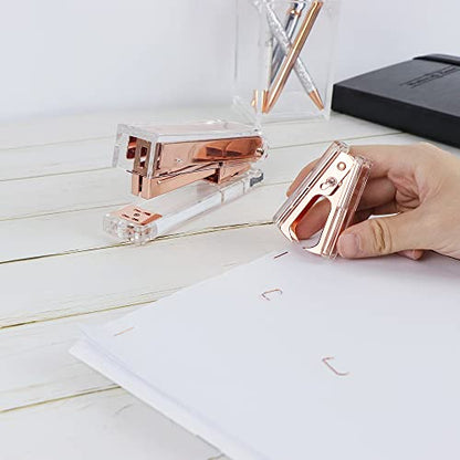 Rose Gold Staple Remover Staples Puller Removal Claw Tool - color: Rose Gold