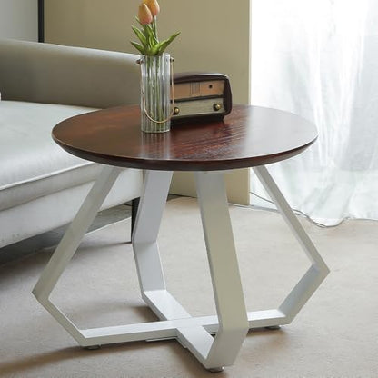 16 Inch Gold Metal Table Legs - Diamond Shape, Industrial Modern Bench & Chair Base, Desk Legs (White) - color: White