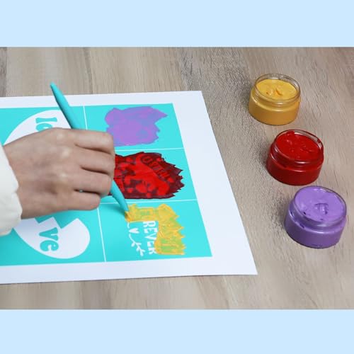 DGAGA Christmas Elk Self-Adhesive Silk Screen Stencils,Christmas Screen Printing Stencils for Craft Xmas Chalk Stencil Transfers Reusable Stencils for Painting on Wood T-Shirt Fabric Farmhouse Sign - color: elk stencils