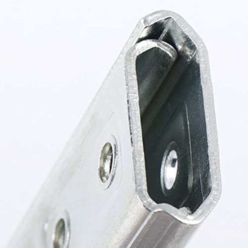 4.7 Inch Headboard Fixing Brackets, Panel Wall Mount Interlocking Hangers, Heavy Duty Sofa Connector, Universal Metal Interlocking Connector for Sofa, Bed, Furniture (2 Pair)