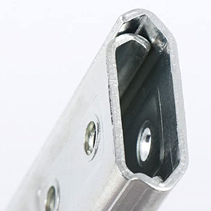 4.7 Inch Headboard Fixing Brackets, Panel Wall Mount Interlocking Hangers, Heavy Duty Sofa Connector, Universal Metal Interlocking Connector for Sofa, Bed, Furniture (2 Pair)