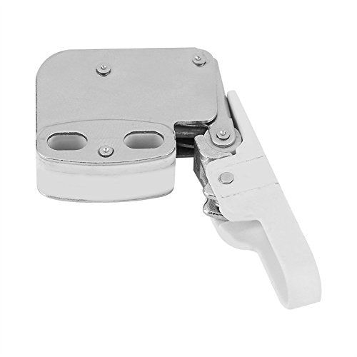 Push to Open Door Latches, Automatic Cabinet Latch Lock Set No Handle Spring Latches for Cupboard Wardrobe Furniture Sliding Doors Easy Install Hidden Touch Catch