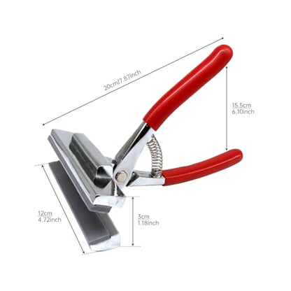 Canvas Stretcher Pliers, Professional a Set of Staple Remover and Tack Puller, Heavy Duty Canvas Stretcher with 4-3/4" Wide Grip for Framing, Upholstery