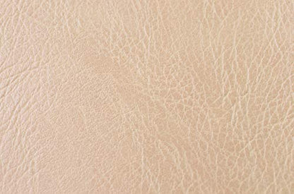 Wento Thick Faux Leather Fabric Soft Skin Grain PU Leather for Furniture Cover Reupholster Sofa Chairs Cushions Vinyl Upholstery (1 Yard, Beige) - color: Beige, size: 1 Yard (54" x 36")