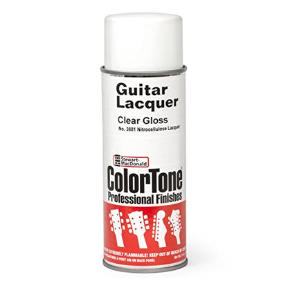 ColorTone Nitrocellulose Guitar Lacquer, Classic Clear Gloss 13 oz - color: Clear Gloss