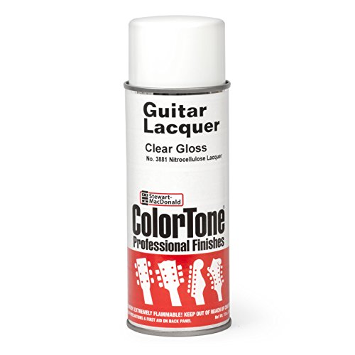 ColorTone Nitrocellulose Guitar Lacquer, Classic Clear Gloss 13 oz - color: Clear Gloss
