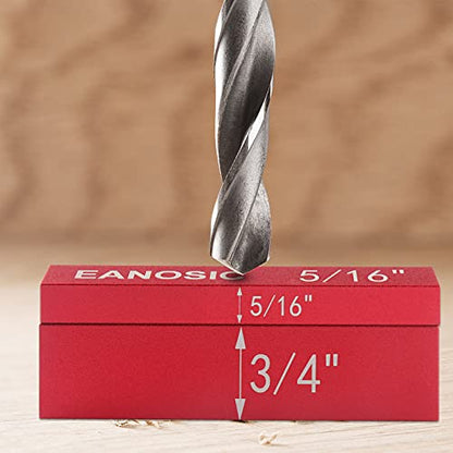 EANOSIC Setup Blocks Height Gauge Set, 15pcs Precision Aluminum Setup Bars for Router and Table Saw Accessories Woodworking Set Up, Bars Include Laser Engraved Size Markings - style: 15 Pcs-INCH