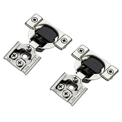 Soft Close Hinges for Kitchen Cabinet Hinges, 1/2 Inch Overlay, 10 Pack - size: 1/2 inch Overlay