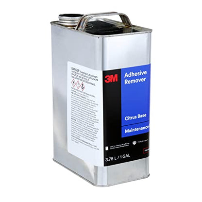 3M Adhesive Remover, 1 Gallon Can, Citrus Oil-Based