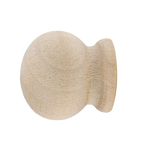 Oedema 20PCS Wooden Mini Furniture Knobs 0.7"×0.7" - style: Style 2,18*18mm,20pcs