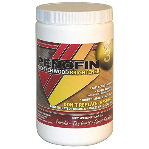 Penofin 1674597 1 qt Pro-Tech Brightner Wood Cleaner- pack of 6 - size: 5.33 Fl Oz (Pack of 6)