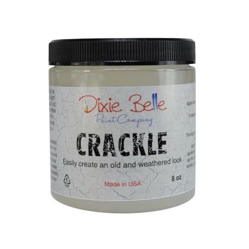 Dixie Belle Paint Company - Crackle (8oz) - Clear/Cracking Texture Paint