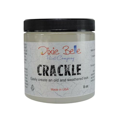 Dixie Belle Paint Company - Crackle (8oz) - Clear/Cracking Texture Paint
